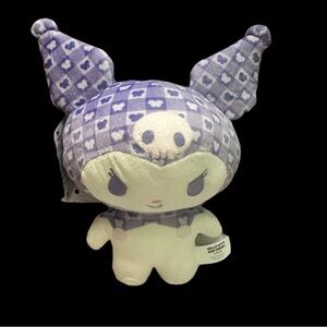 Hello Kitty and Friends Kuromi Purple and White Stuffed Animal